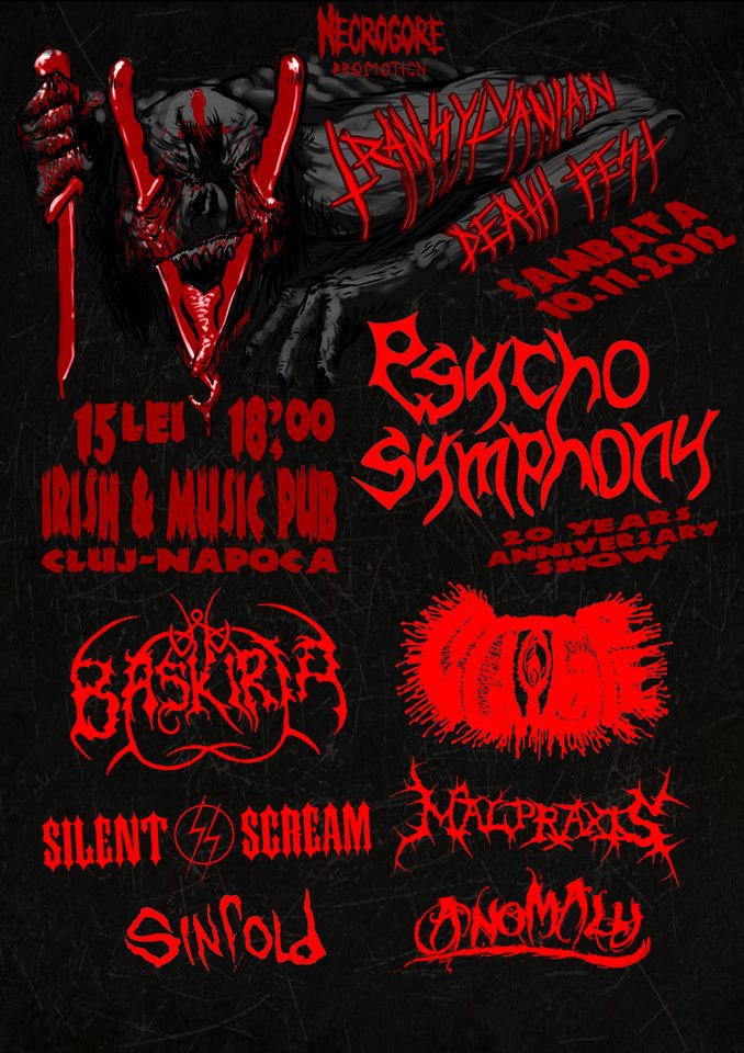 Transylvanian Death Fest la Cluj-Napoca